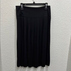 a. new. day ~ Black Knit Pleated Skirt